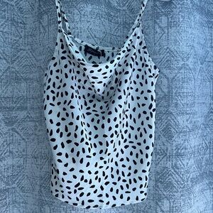 White and black tank